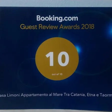 Casa Limoni A Pochi Passi Dal Mare, Tra Catania, Etna E Taormina *